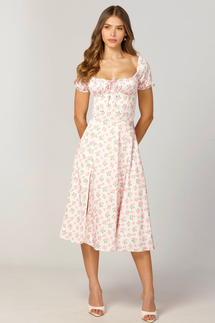 VESTIDO BLOO ROSA FLORAL