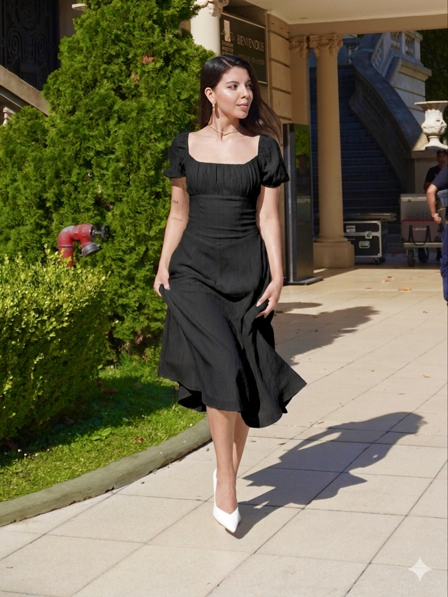 VESTIDO CHARLOTTE NEGRO