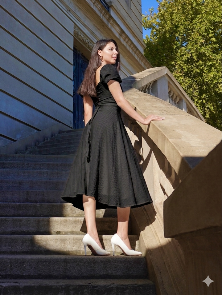VESTIDO CHARLOTTE NEGRO
