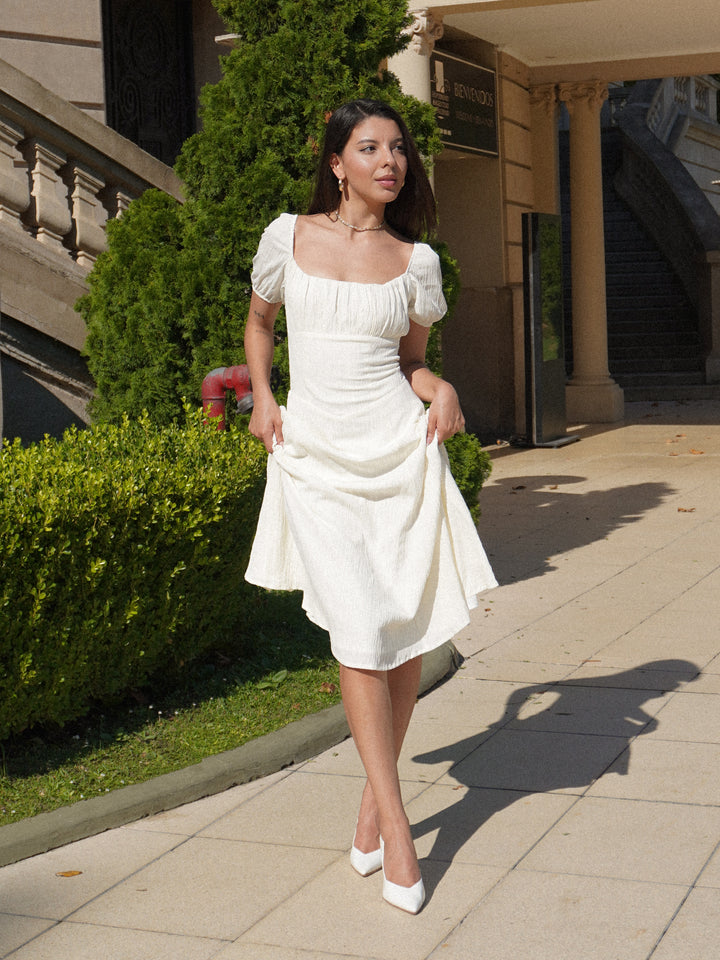 VESTIDO CHARLOTTE MARFIL