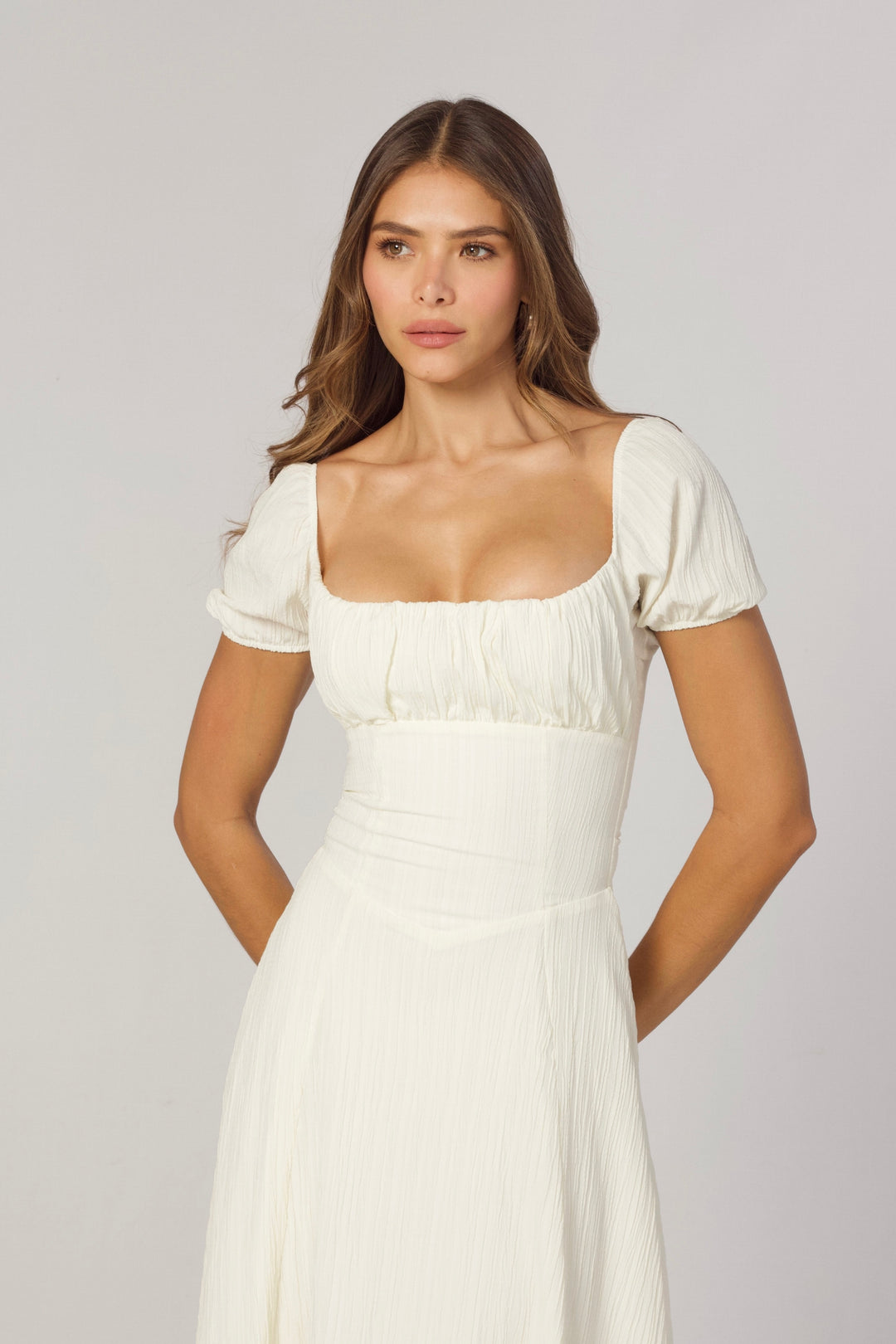 VESTIDO CHARLOTTE MARFIL