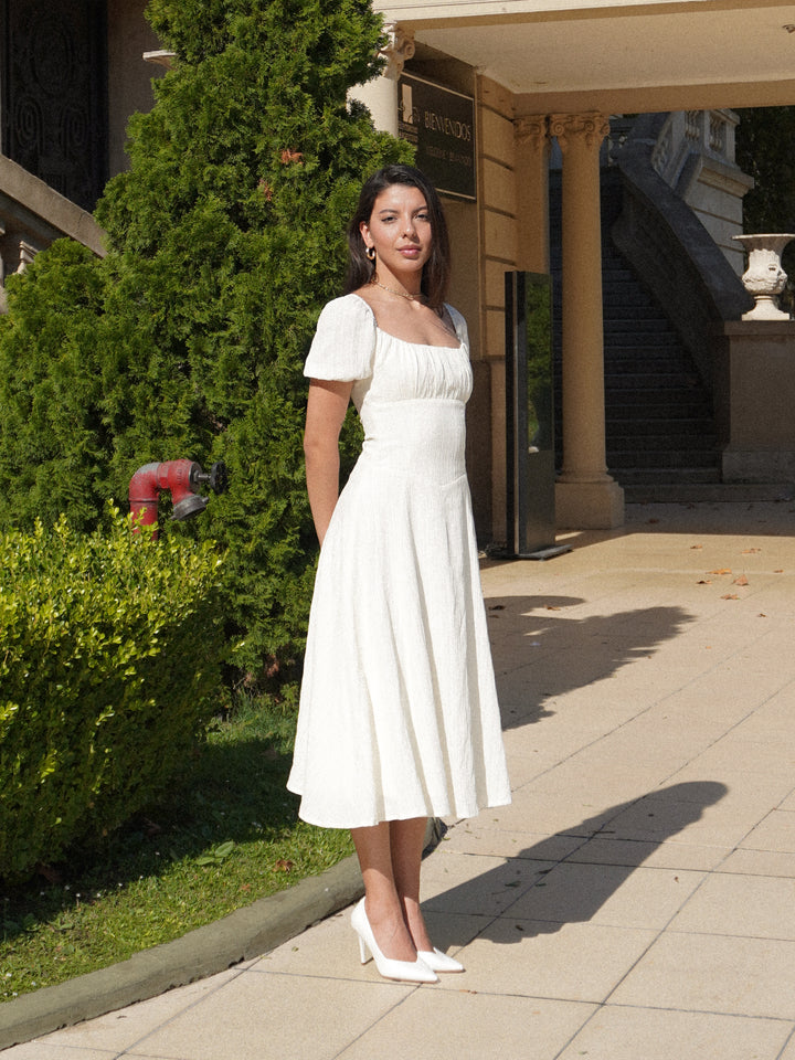 VESTIDO CHARLOTTE MARFIL