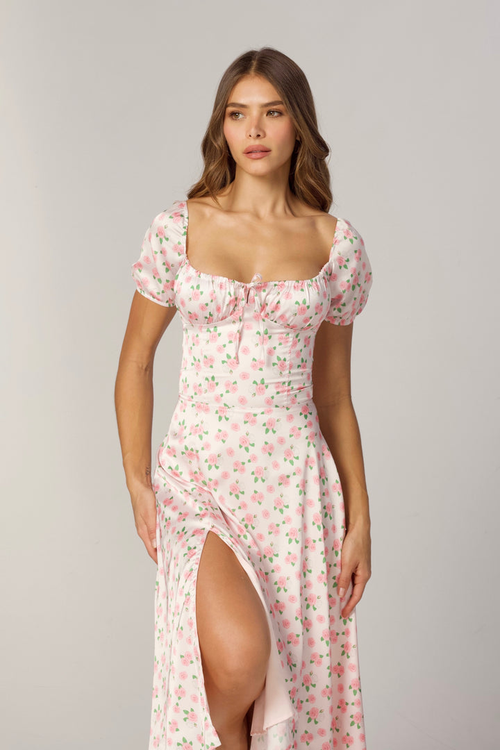 VESTIDO BLOO ROSA FLORAL