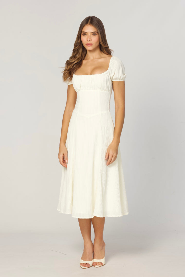 VESTIDO CHARLOTTE MARFIL