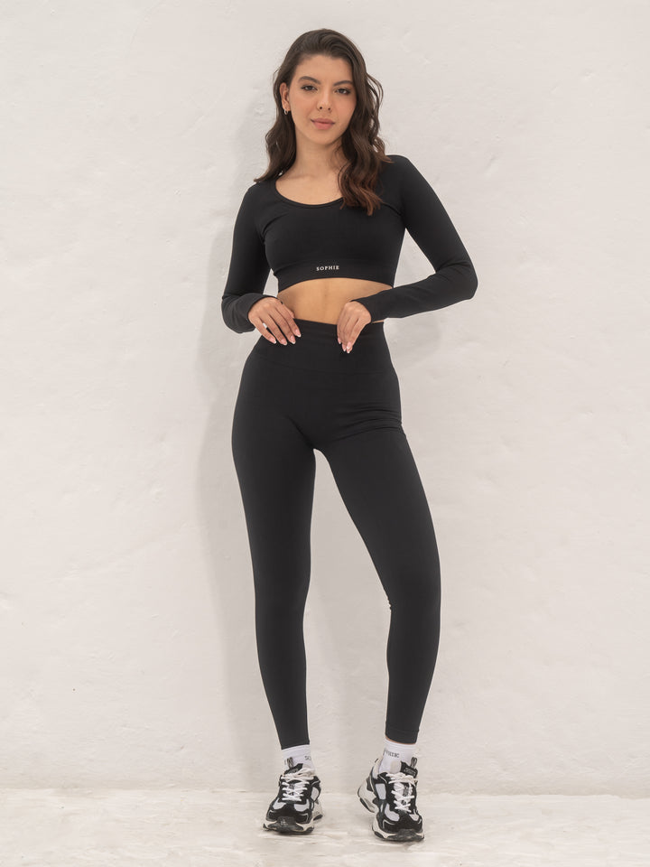 LEGGINGS AURA NEGRO