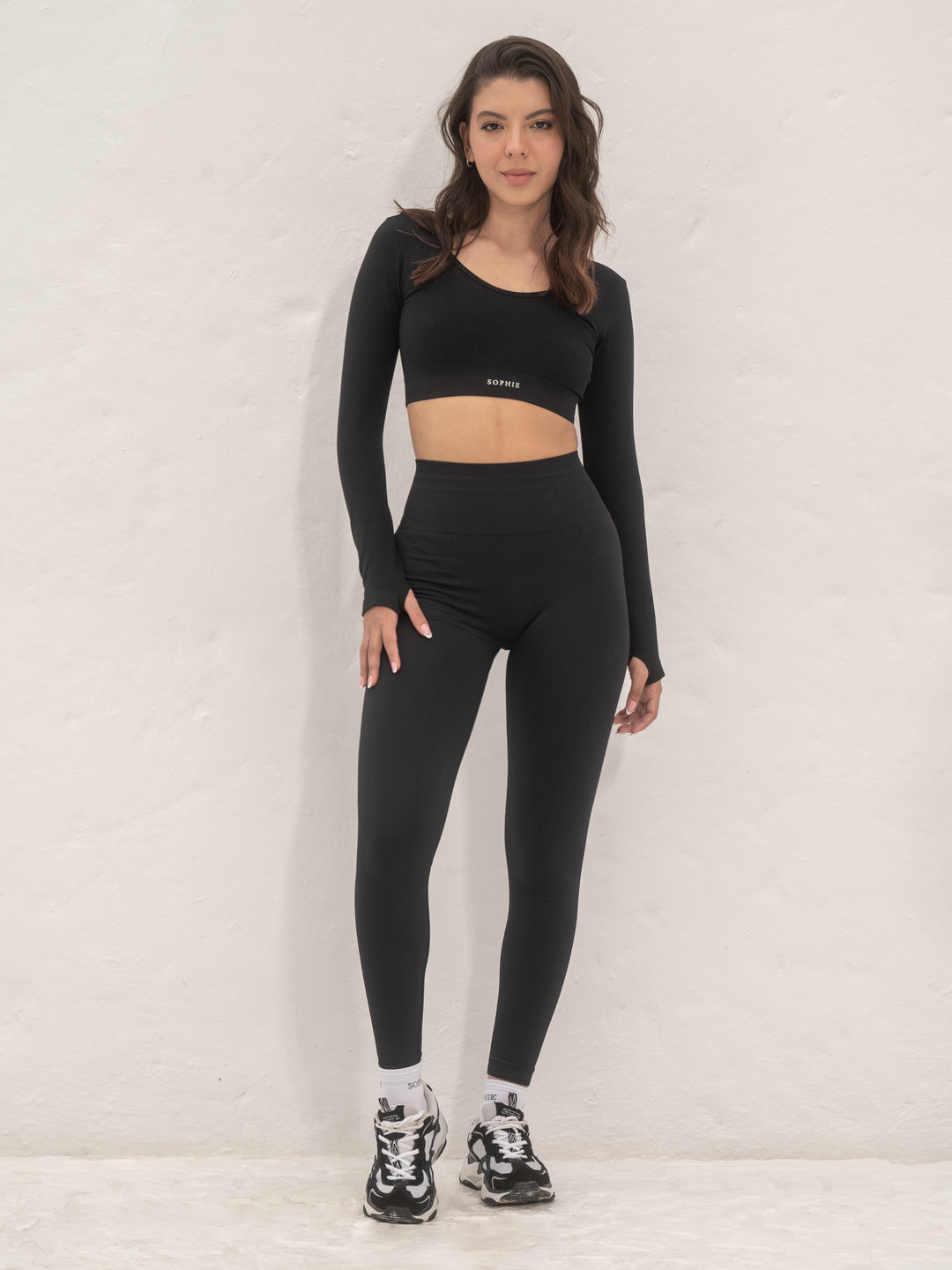 LEGGINGS AURA NEGRO