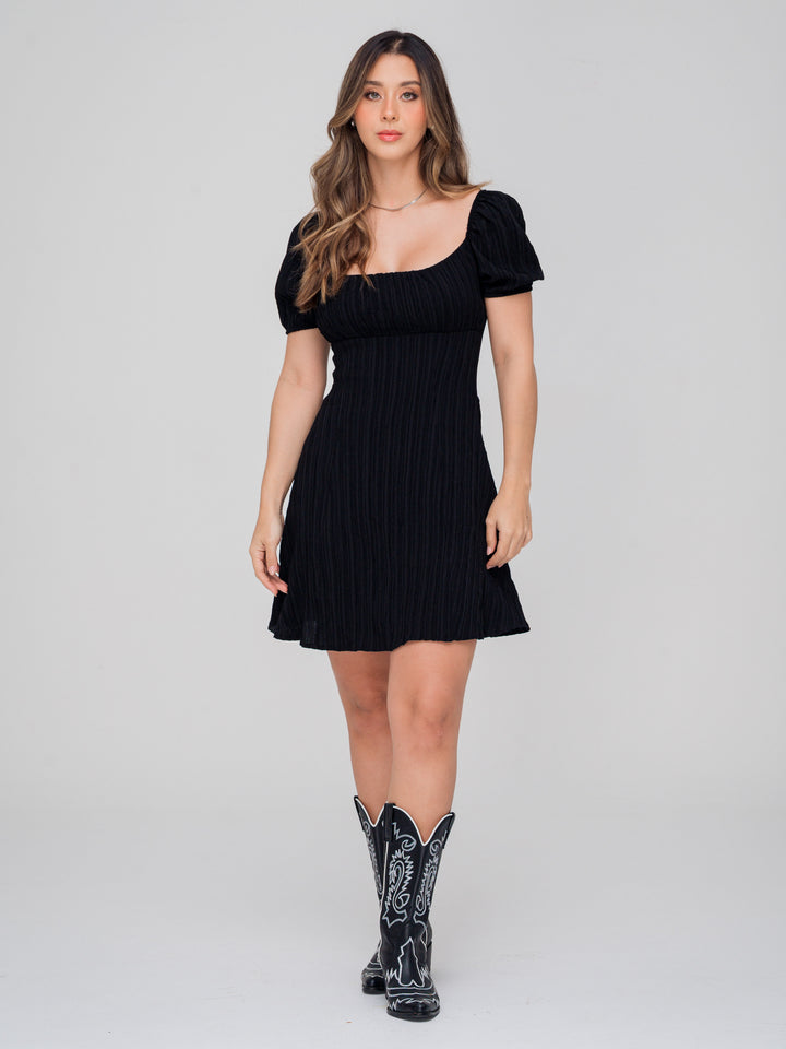 VESTIDO ZARA NEGRO