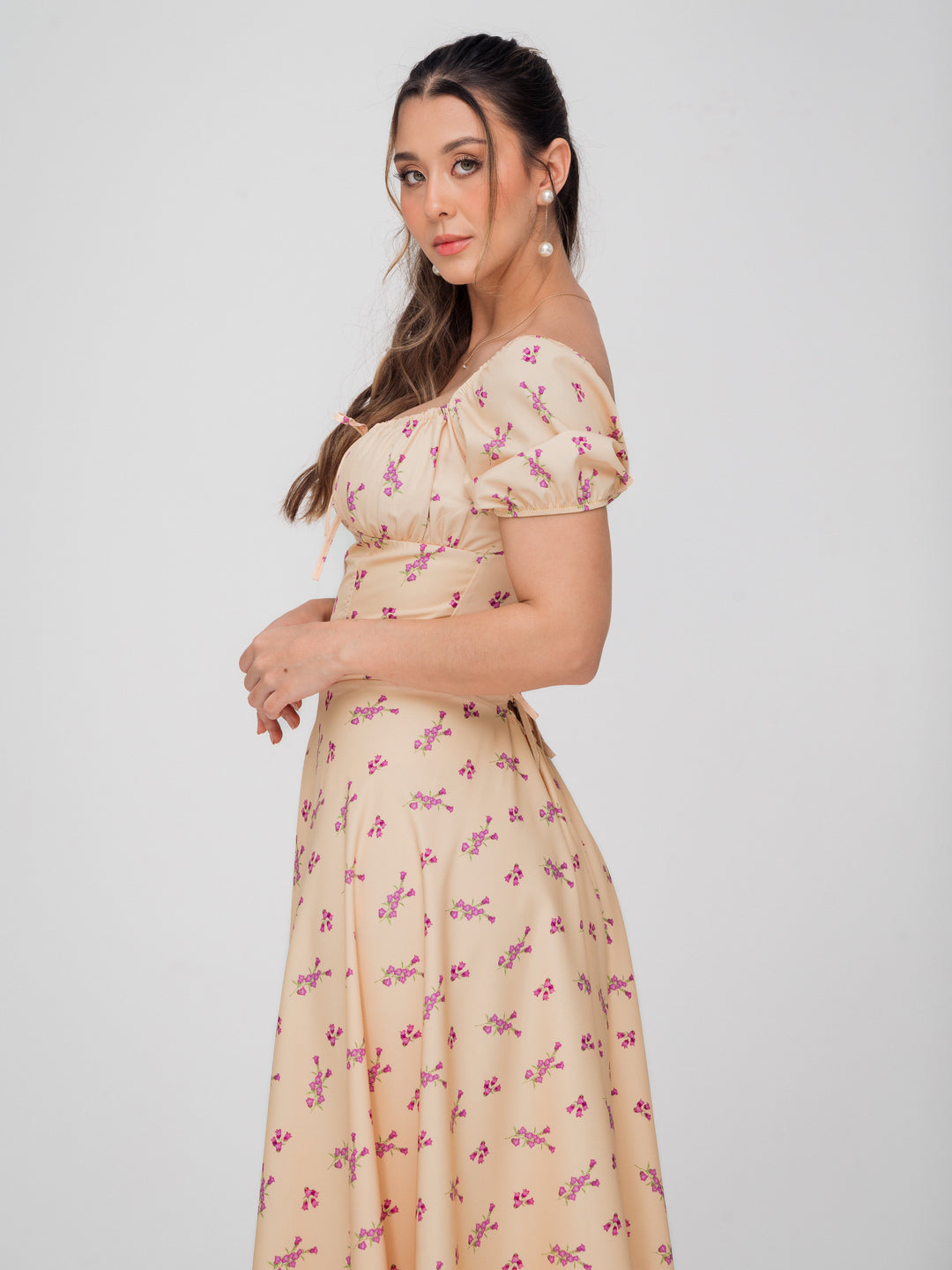 VESTIDO BLOO AMARILLO FLORAL