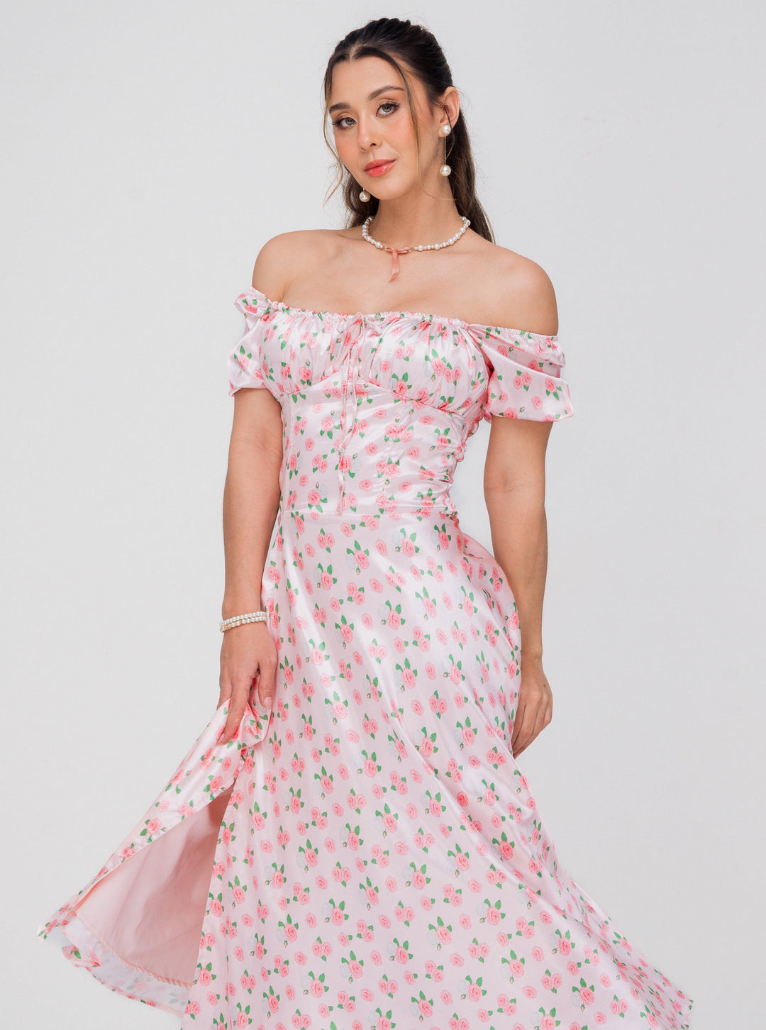 VESTIDO BLOO ROSA FLORAL