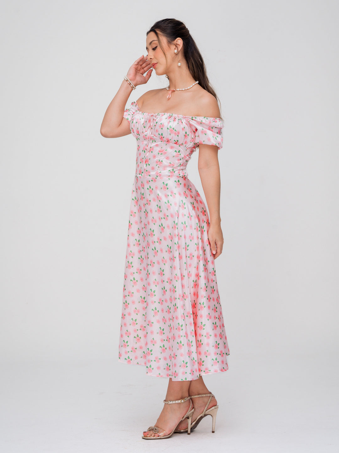 VESTIDO BLOO ROSA FLORAL