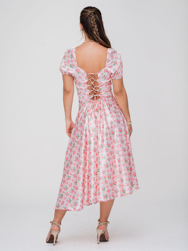 VESTIDO BLOO ROSA FLORAL