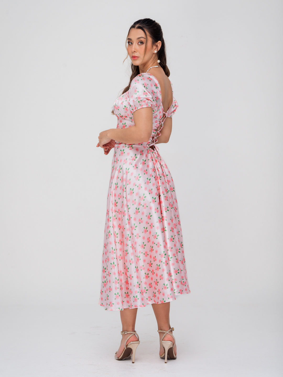 VESTIDO BLOO ROSA FLORAL