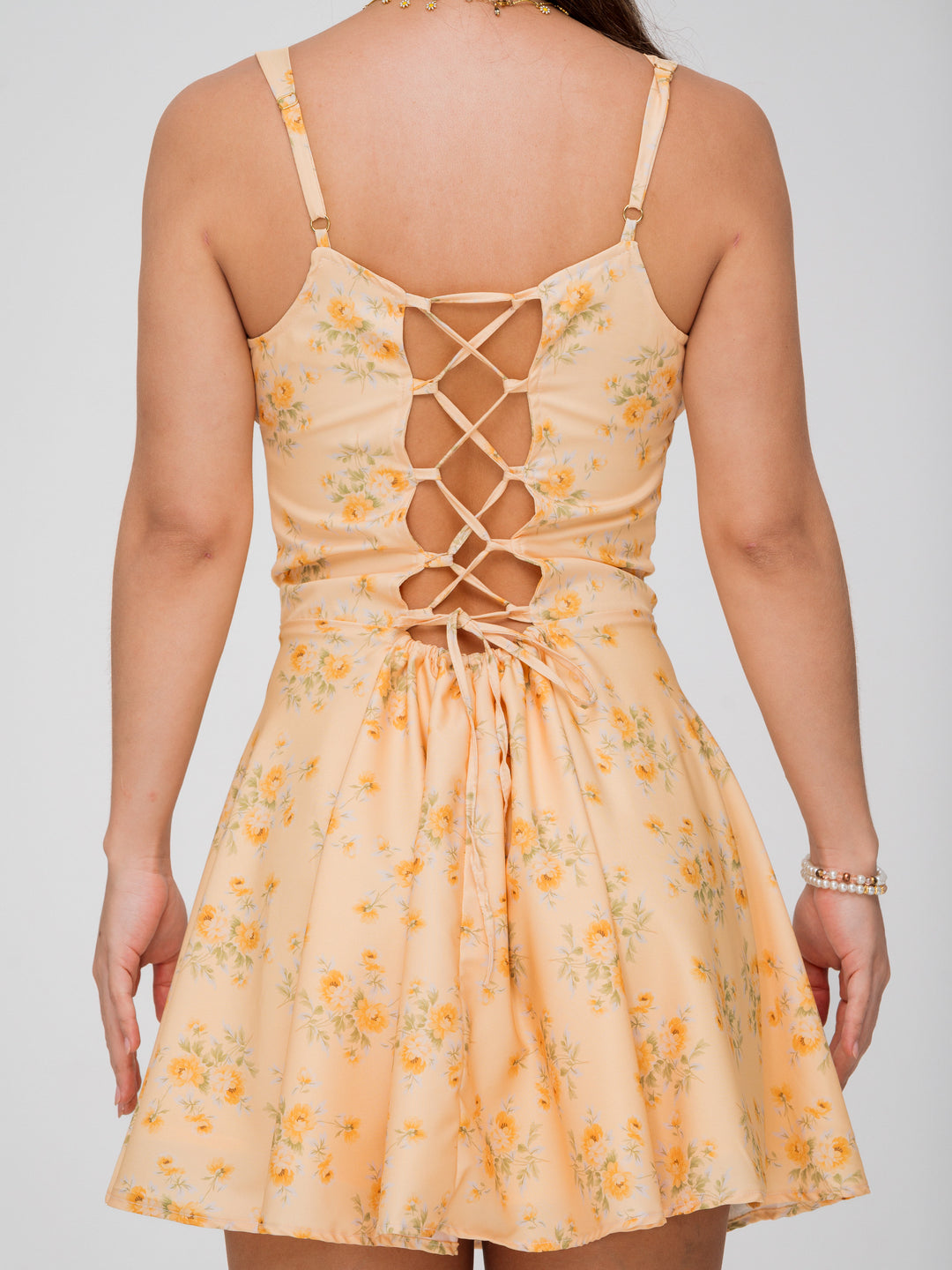 VESTIDO OLIVIA AMARILLO FLORAL