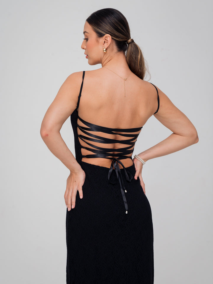 VESTIDO JULIETA NEGRO